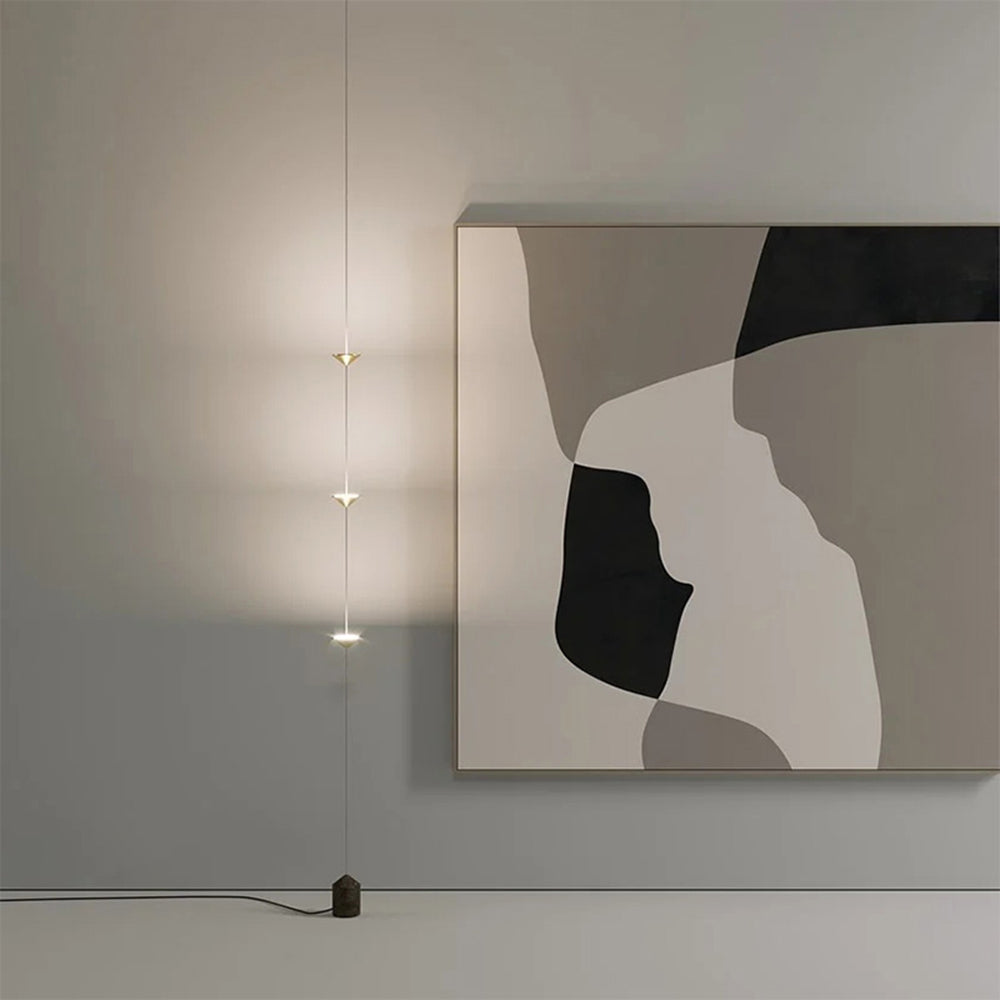 Ray Lampadaire Linéaire Minimaliste, 3 Ampoules, Chambre