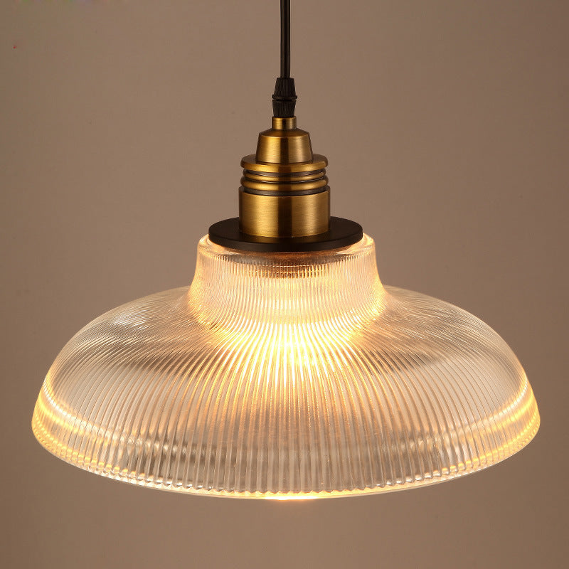 Valentina Industrie LED Suspension Clair/Ambre Chambre à coucher/Restaurant