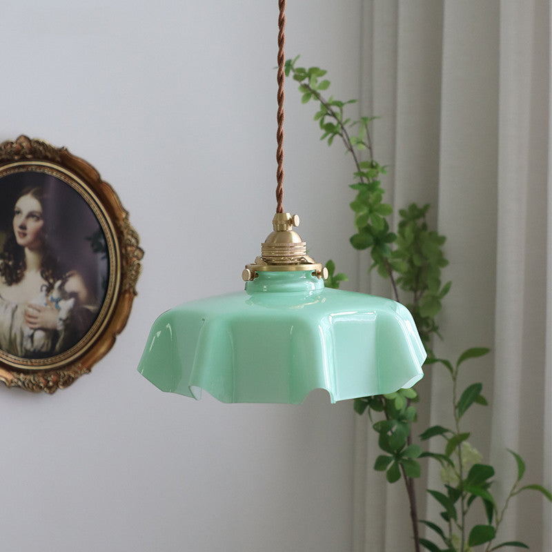 Valentina Vintage LED Suspension Métal/Verre Chambre À Coucher