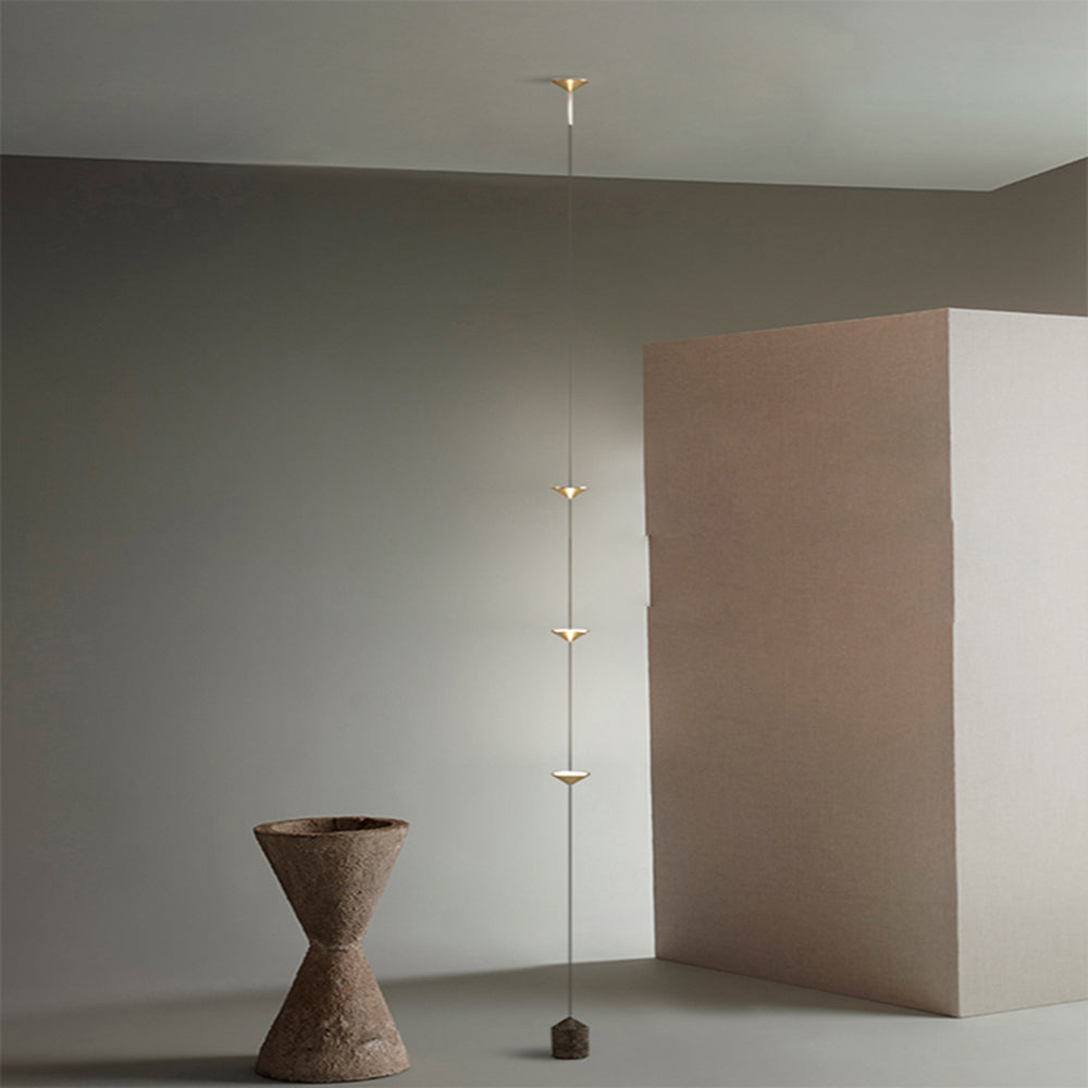 Ray Lampadaire Linéaire Minimaliste, 3 Ampoules, Chambre