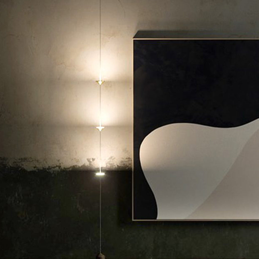 Ray Lampadaire Linéaire Minimaliste, 3 Ampoules, Chambre