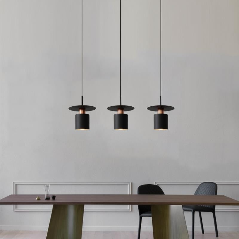 Valentina Industrie LED Suspension Métal Chambre à coucher/salle à manger