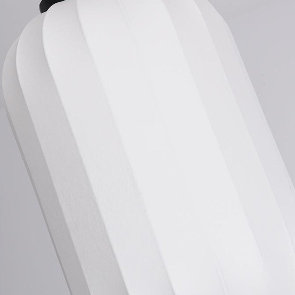 Ritta Suspension Vintage, Métal/Soie, Noir/Blanc, Chambre à Coucher