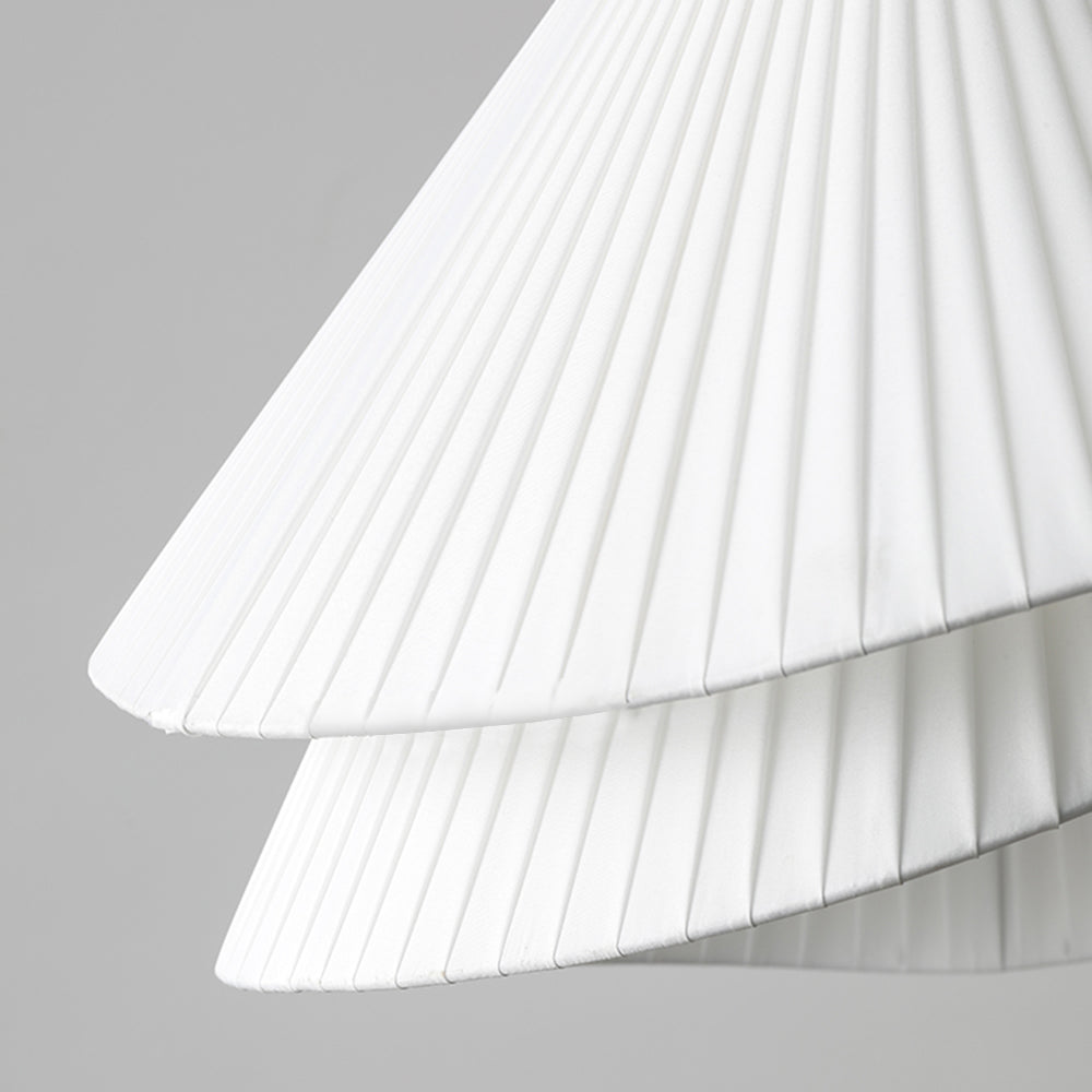 Ritta Suspension Nuage Moderne, Metal/Tissu, Blanc, Chambre à Coucher