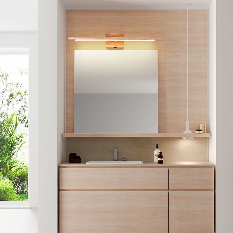 Muto LED Applique Murale à miroir Vanity Linéaire Moderne