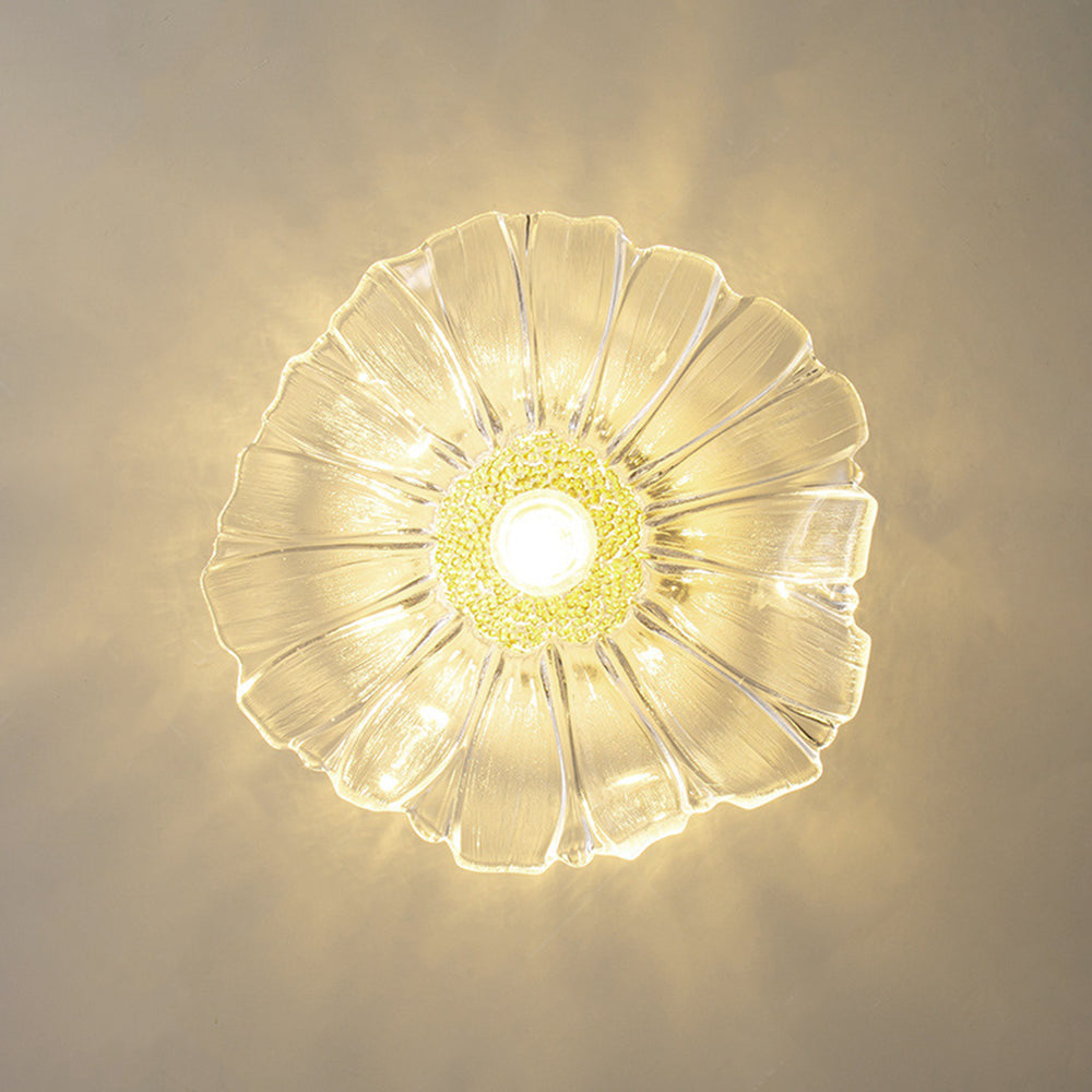 Arisha Suspension Dôme Vintage, Cuivre/Verre, Transparent/Vert, Chambre à Coucher/Salon
