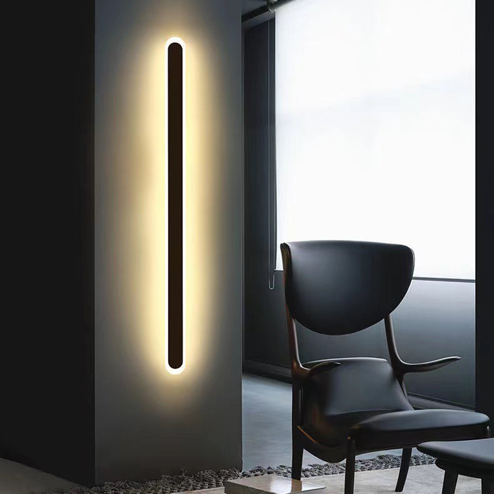 Ray Applique Murale Extérieur Ovral Linéaire Minimaliste