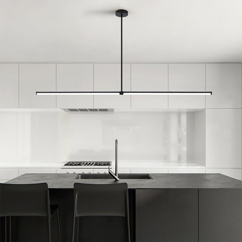 Ray Moderne LED Suspension Métal Salle à Manger Salle d'Étude