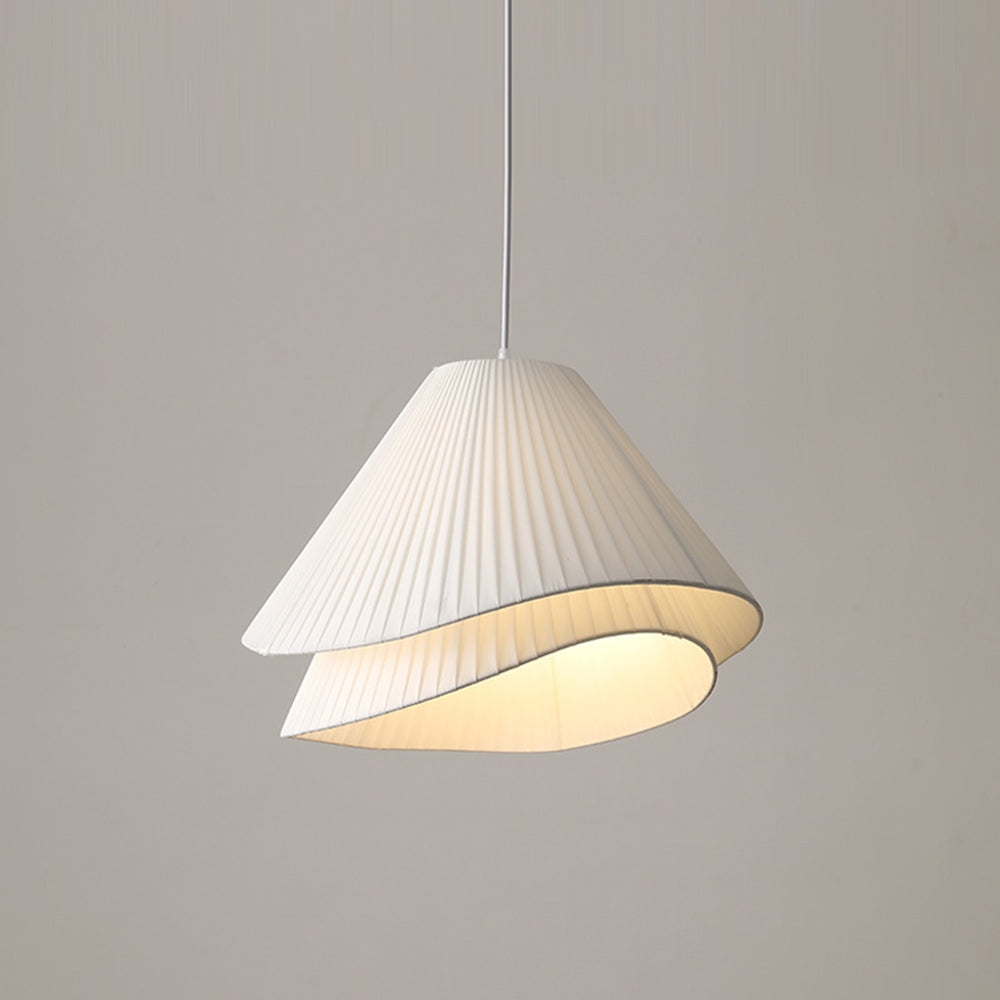 Ritta Suspension Nuage Moderne, Metal/Tissu, Blanc, Chambre à Coucher