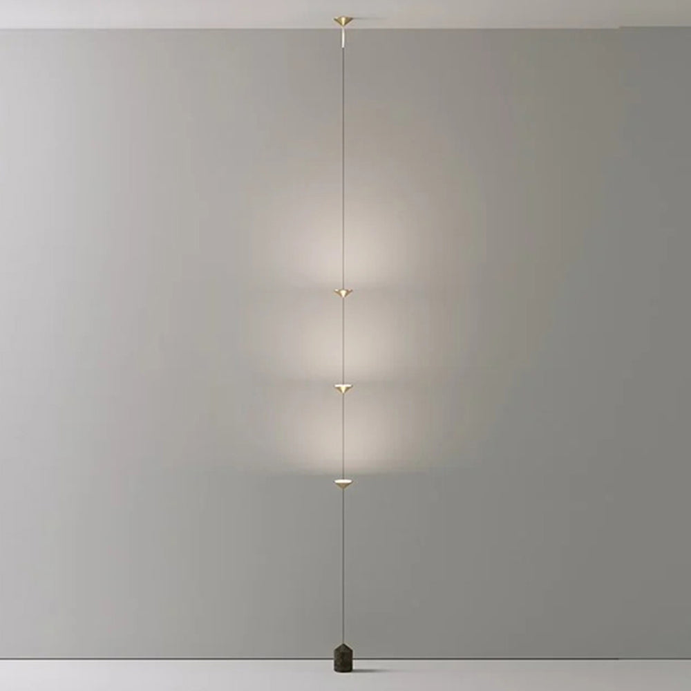 Ray Lampadaire Linéaire Minimaliste, 3 Ampoules, Chambre