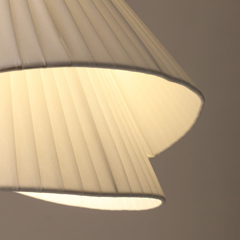 Ritta Suspension Nuage Moderne, Metal/Tissu, Blanc, Chambre à Coucher
