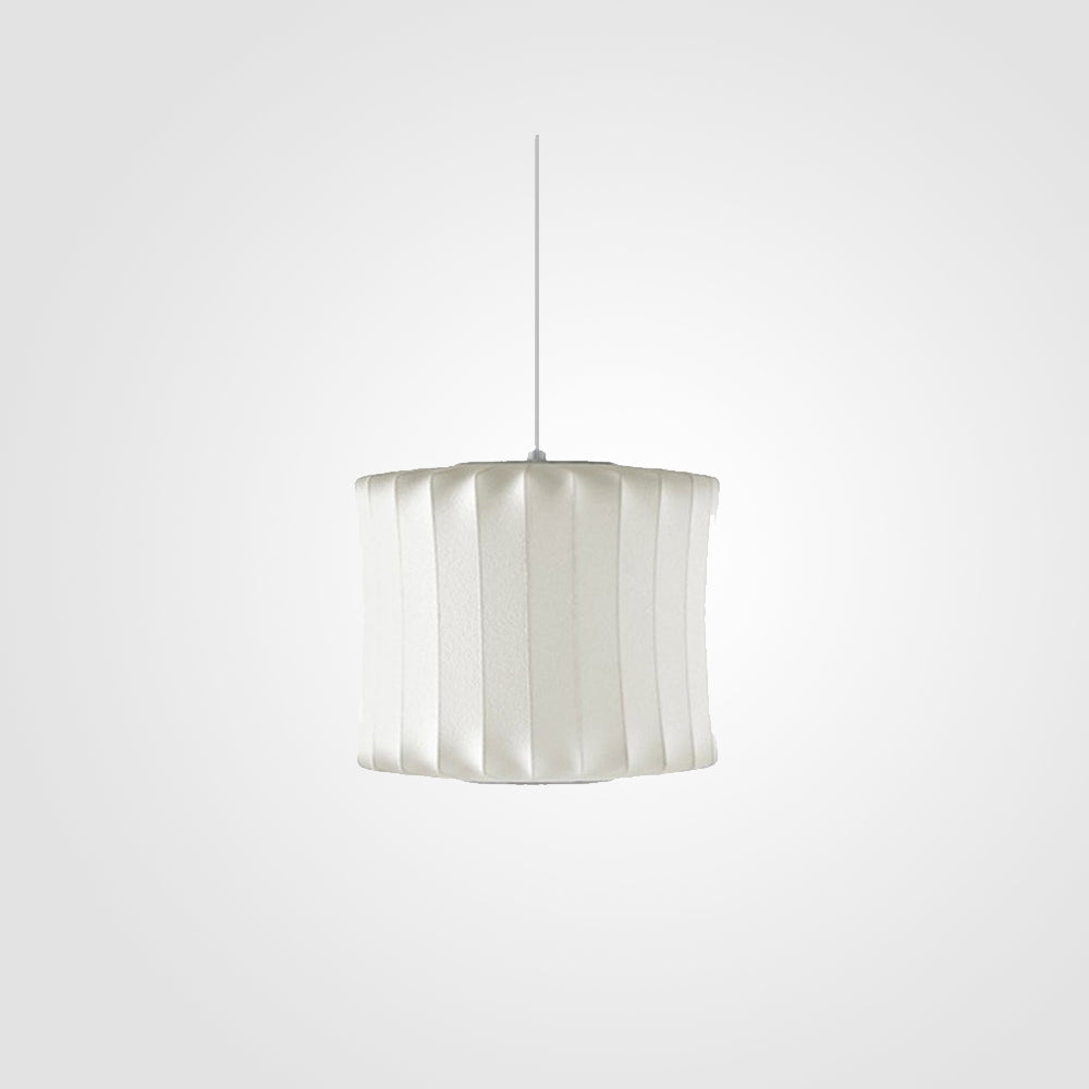 Ritta Suspension Vintage, Métal/Tissu, Blanc, Bar
