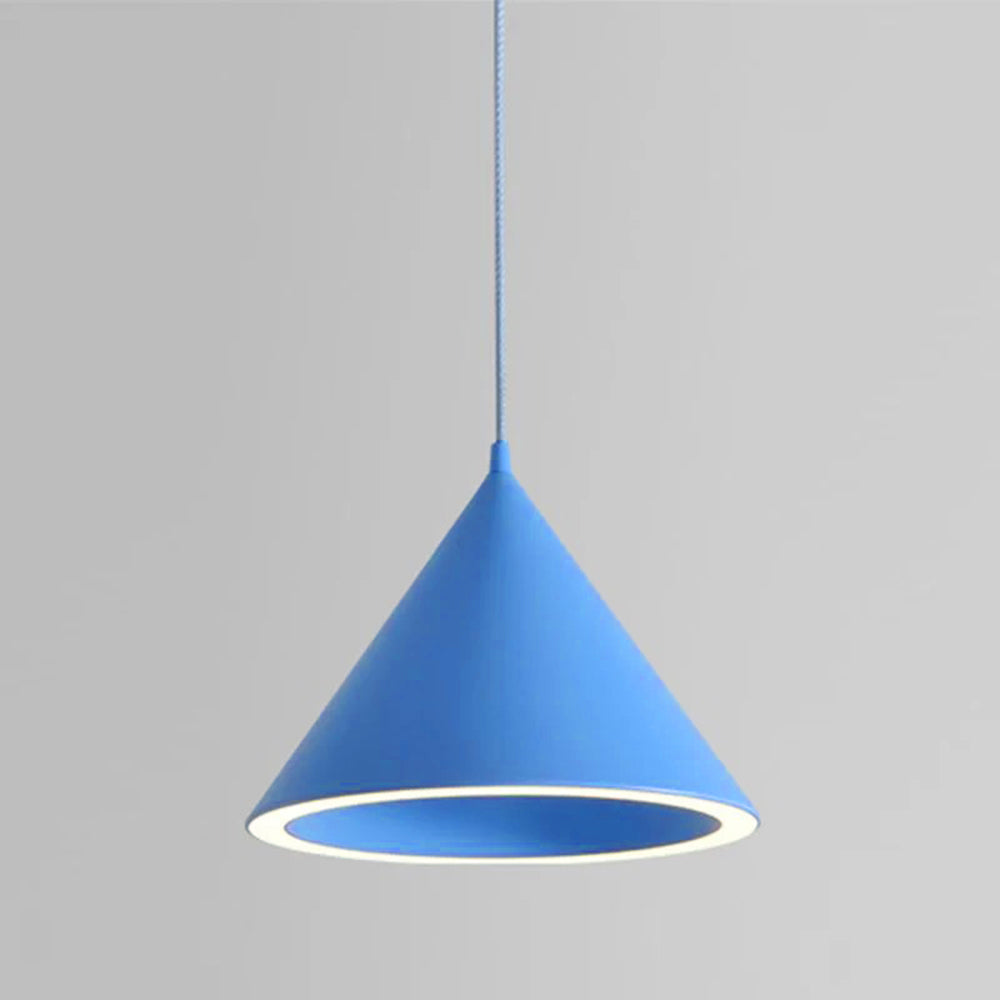 Valentina Suspension Entonnoir Moderne, Métal/Acrylique, Noir/Blanc/Jaune/Bleu/Rose/Gris, Chambre à Coucher