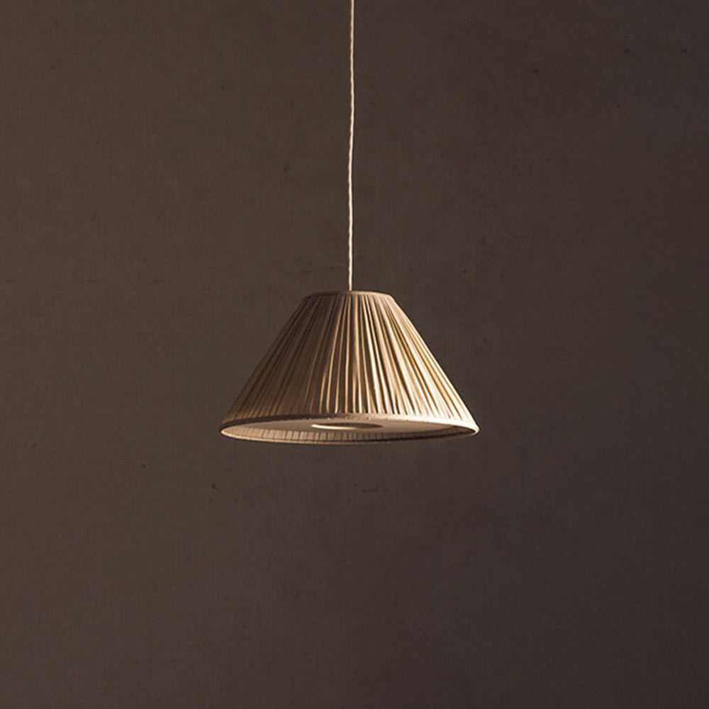 Ritta Suspension Vintage, Métal/Tissu, Brun, Salon