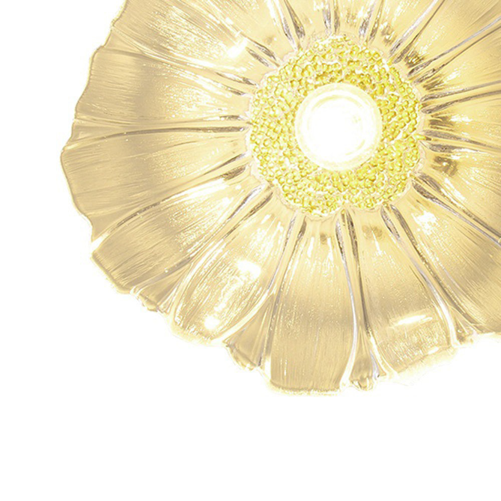 Arisha Suspension Dôme Vintage, Cuivre/Verre, Transparent/Vert, Chambre à Coucher/Salon