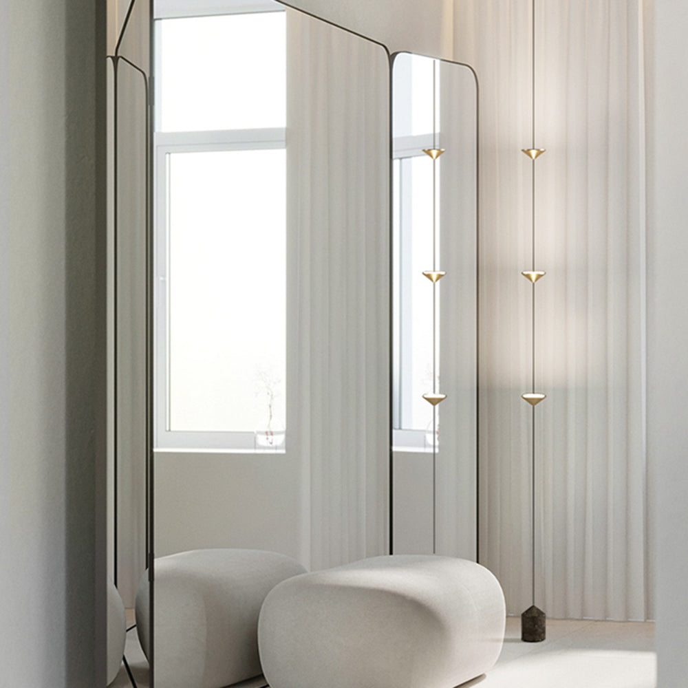 Ray Lampadaire Linéaire Minimaliste, 3 Ampoules, Chambre