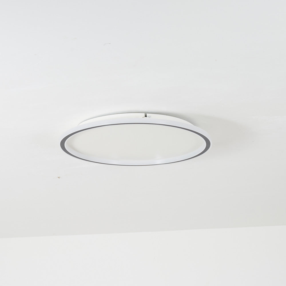Arisha Plafonnier Rond ModerneBlanc/Noir, Salon