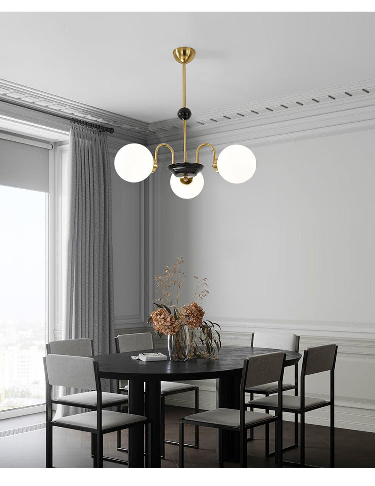 Valentina Luminaires Suspension LED Design Argent/Or Salle à manger
