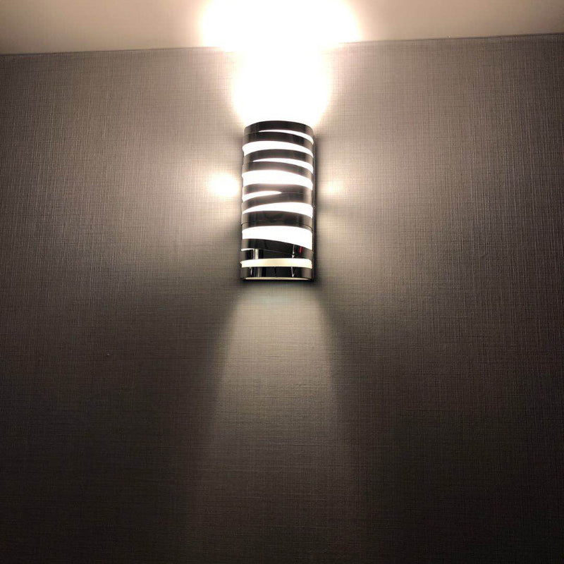 Arisha Spécial Intérieur Applique Murale Métal Verre Salon Chambre à Coucher