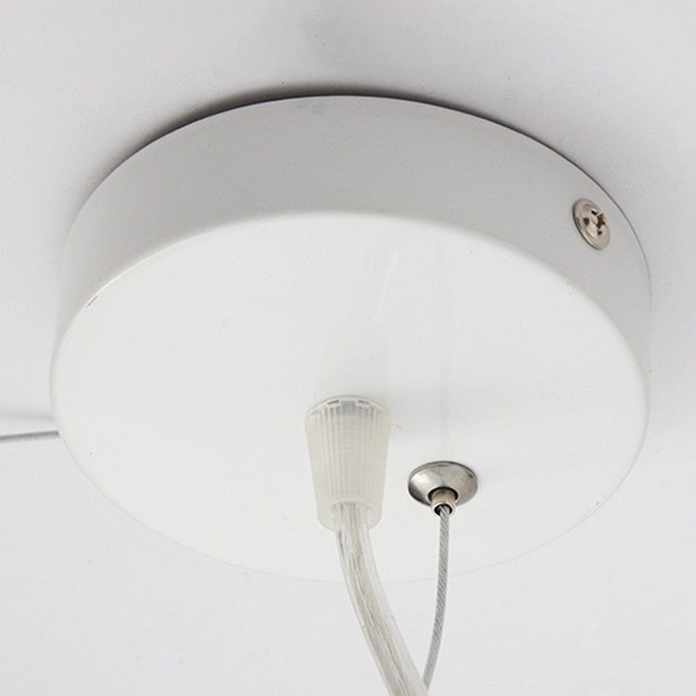 Aria Suspension Nuage Art Deco Blanc Salon/Chambre à Coucher