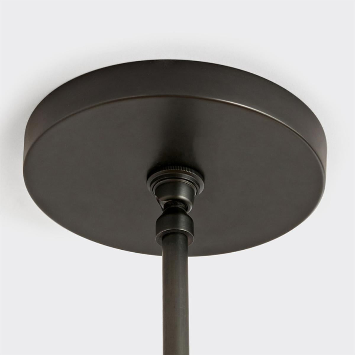Ritta Moderne Conique Métal Tissu Suspension Salle à Manger