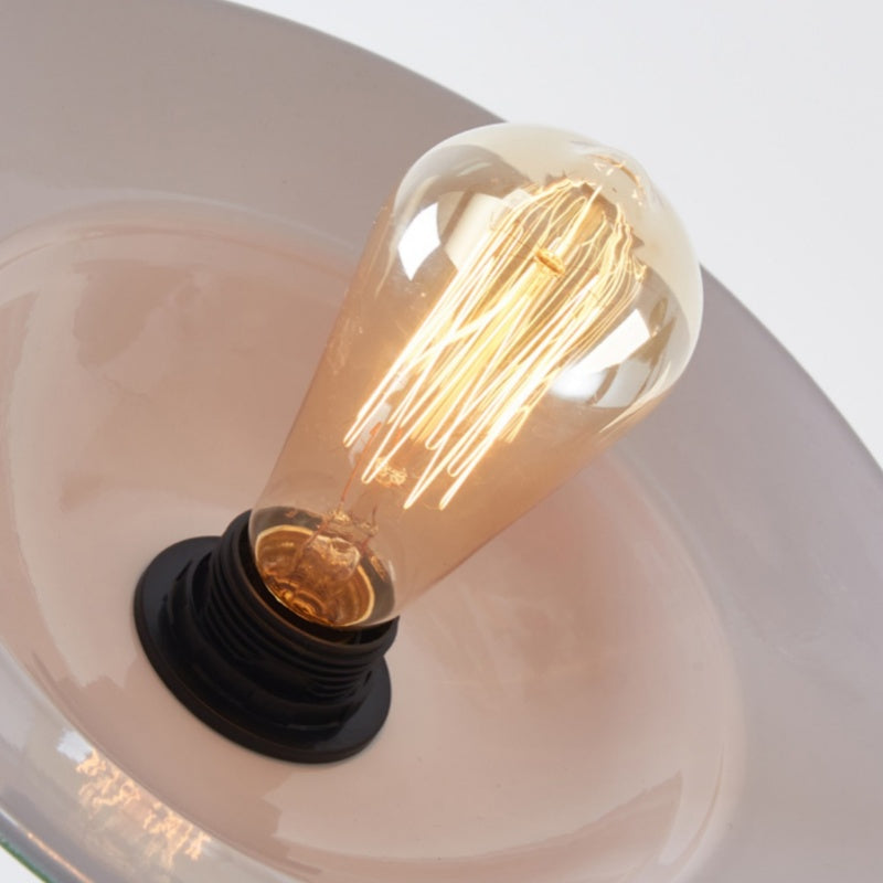 Epoch Vintage LED Suspension Vert Métal Cuisine/Salon/Salle À Manger