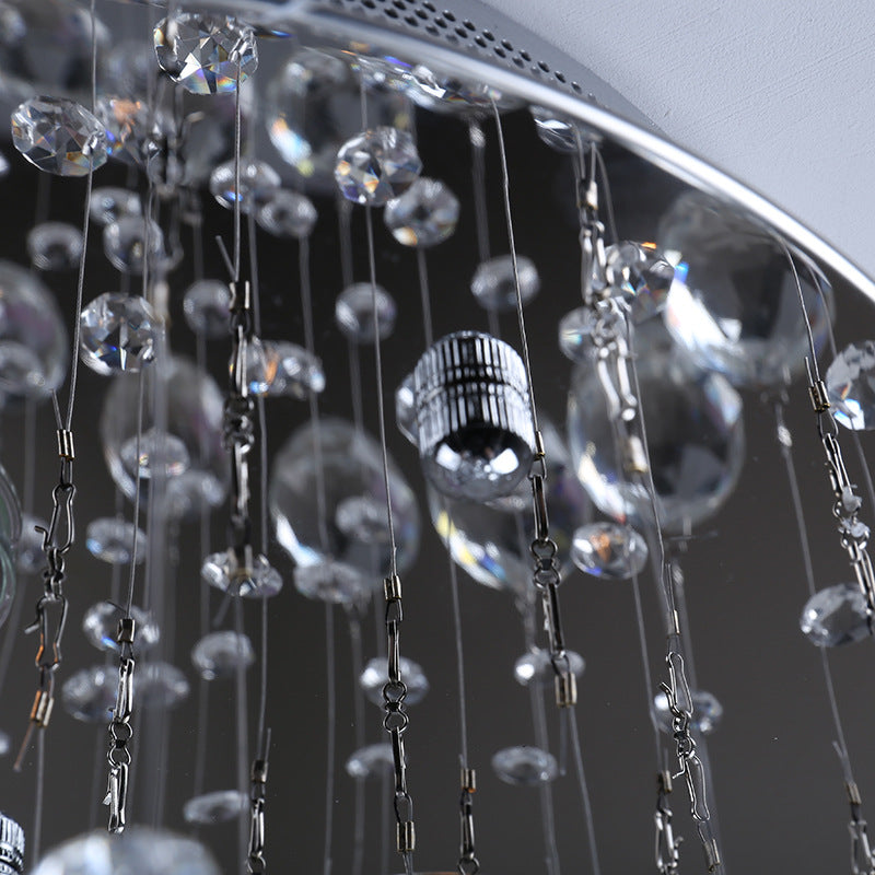 Arisha Intérieur Longues Plafonnier Métal Verre Salon Couloir