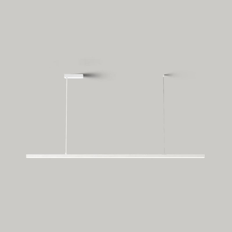 Ray Suspension Linéaire Minimaliste Noir/Blanc, Chambre