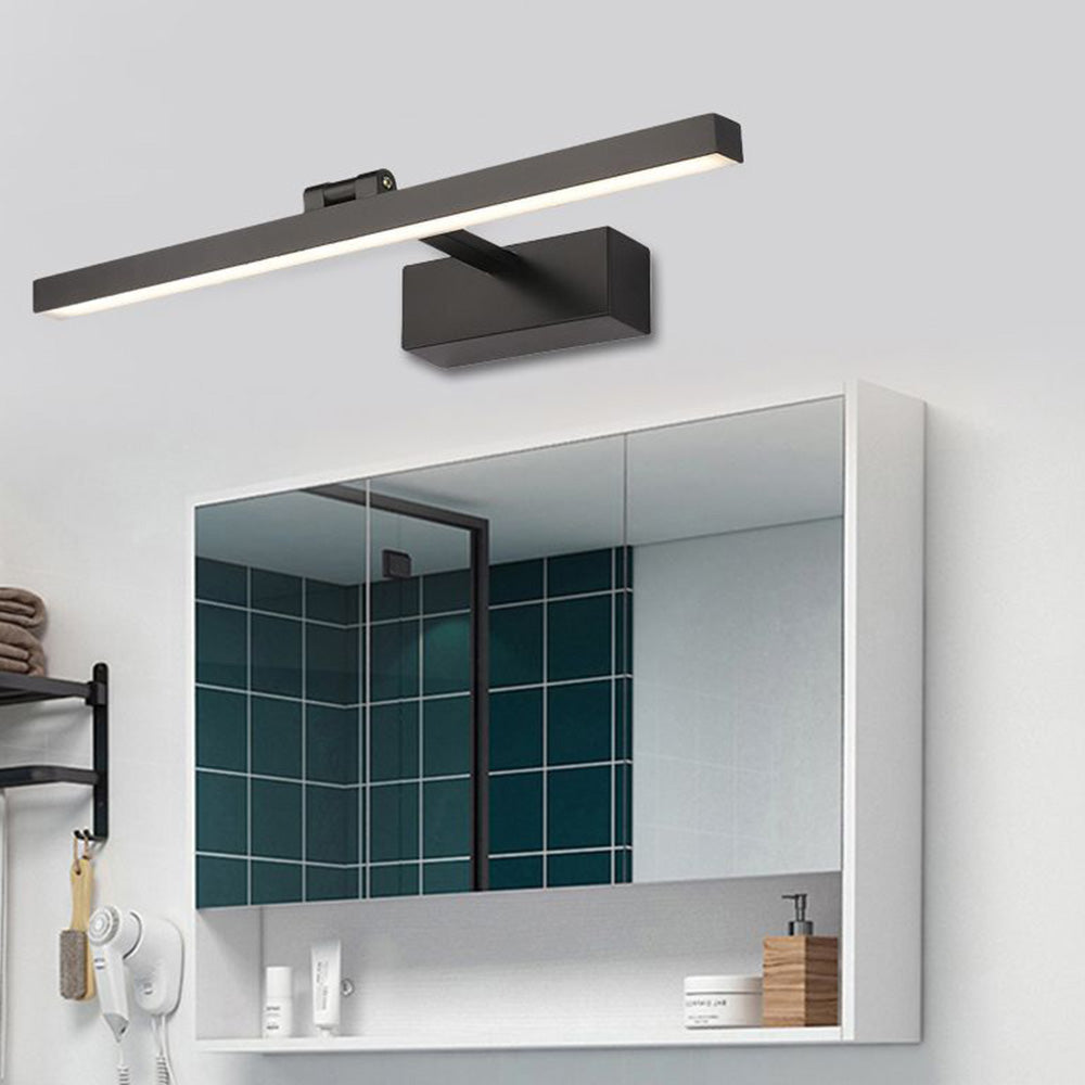 Arisha Longue Intérieur LED Applique Murale Linéaire Noir/Blanc Moderne Métal Salle de Bain