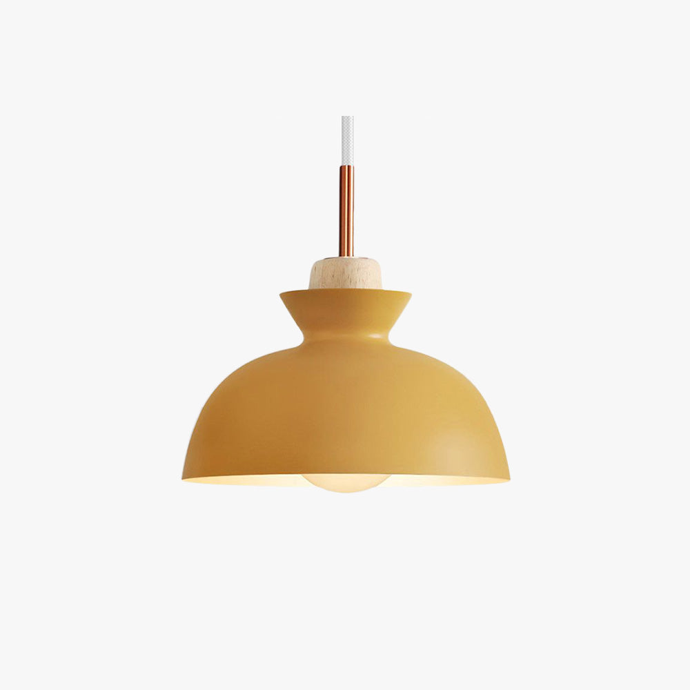 Valentina Suspension Luminaire 3 Lampes Moderne Design Jaune/Vert Métal Chambre/Salle à Manger