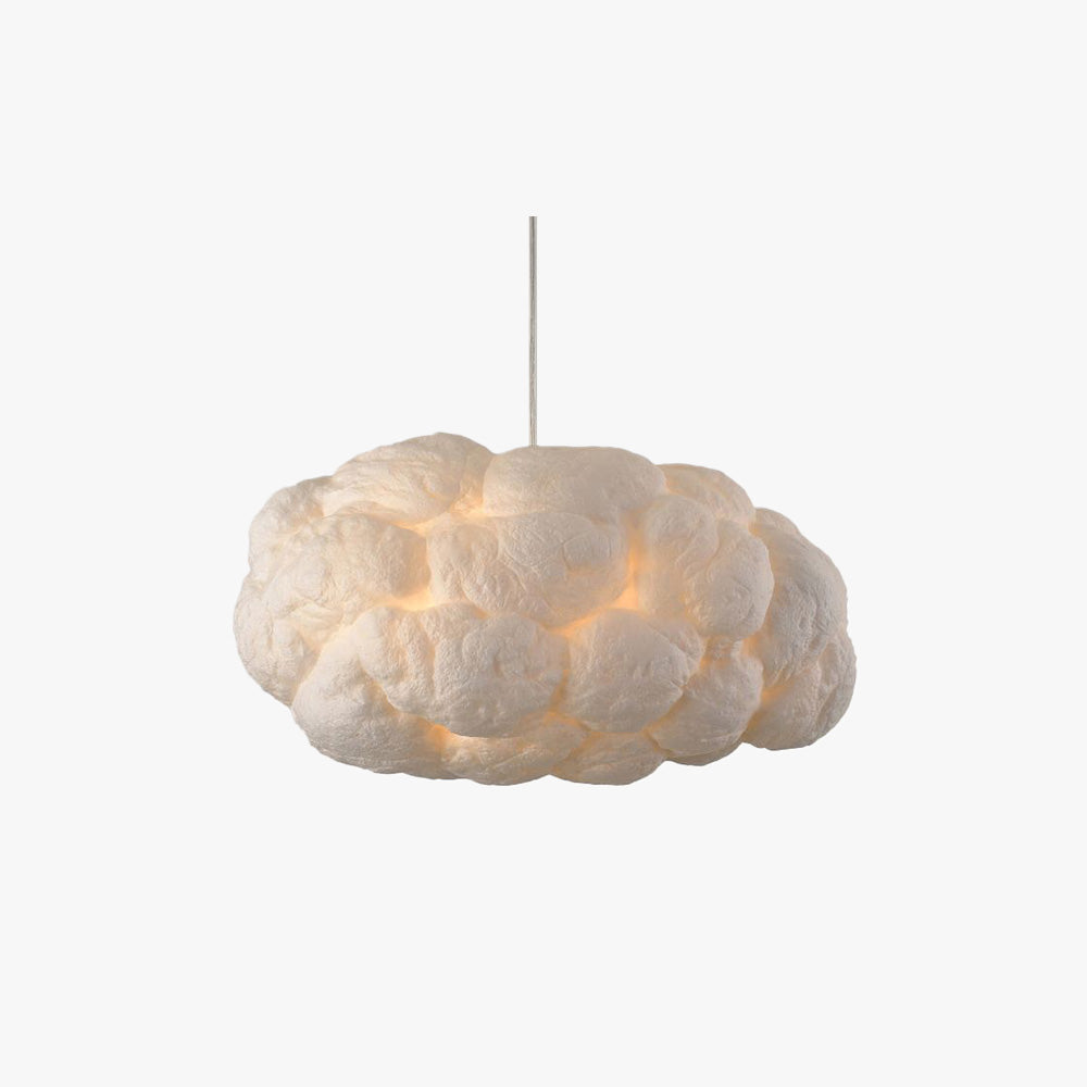 Aria Suspension Nuage Art Deco Blanc Salon/Chambre à Coucher