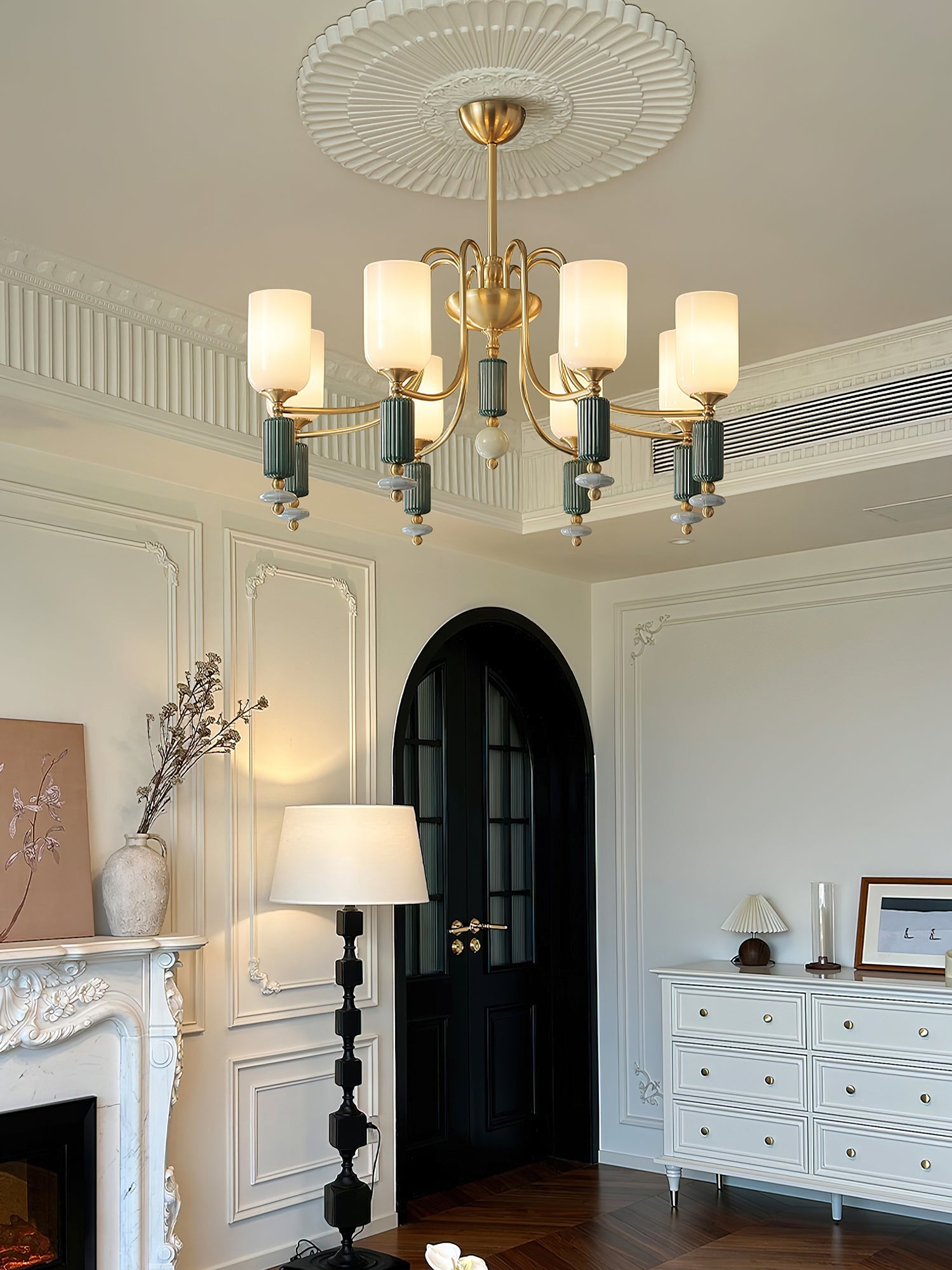 Luceren Ceramic Chandelier - Vakkerlight