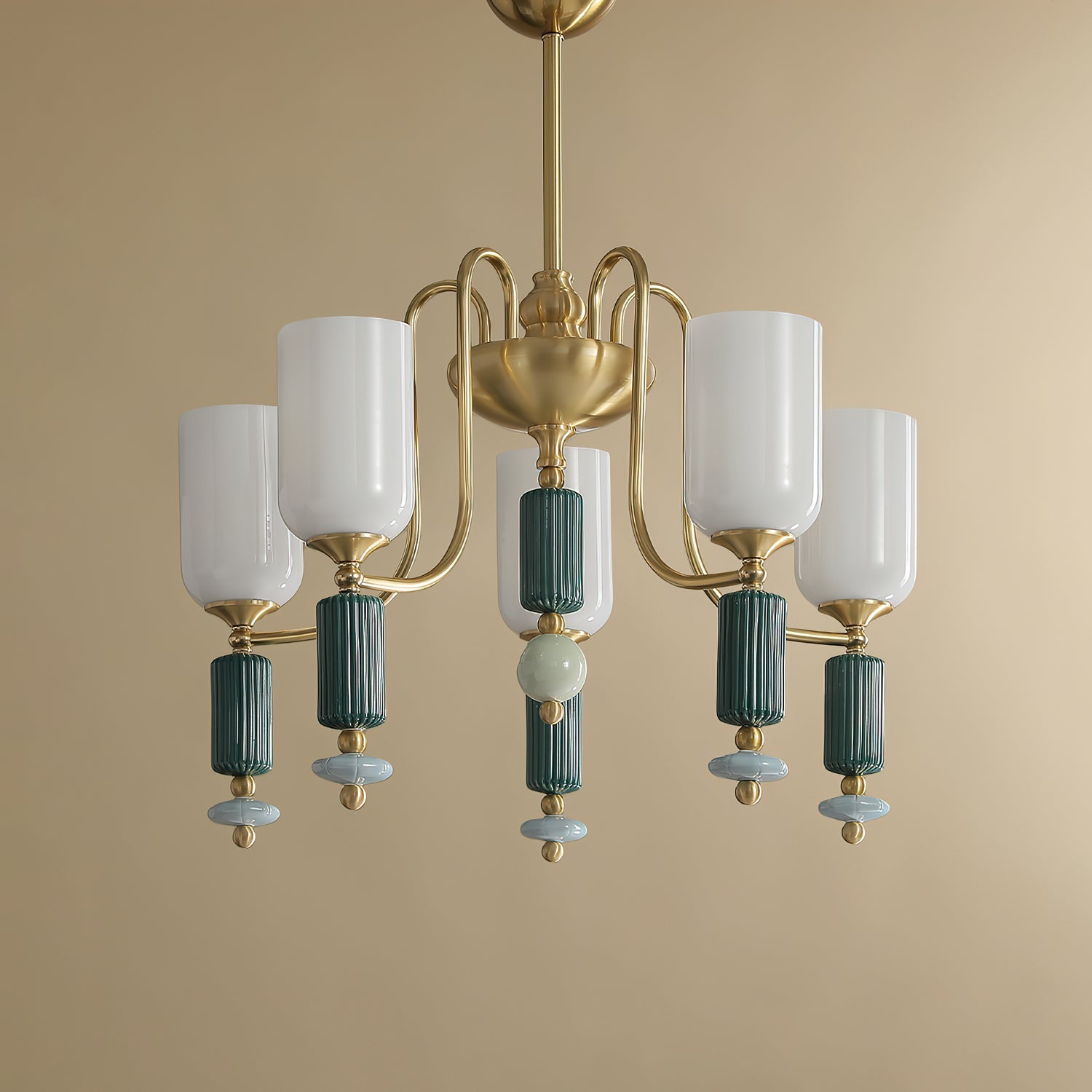Luceren Ceramic Chandelier - Vakkerlight