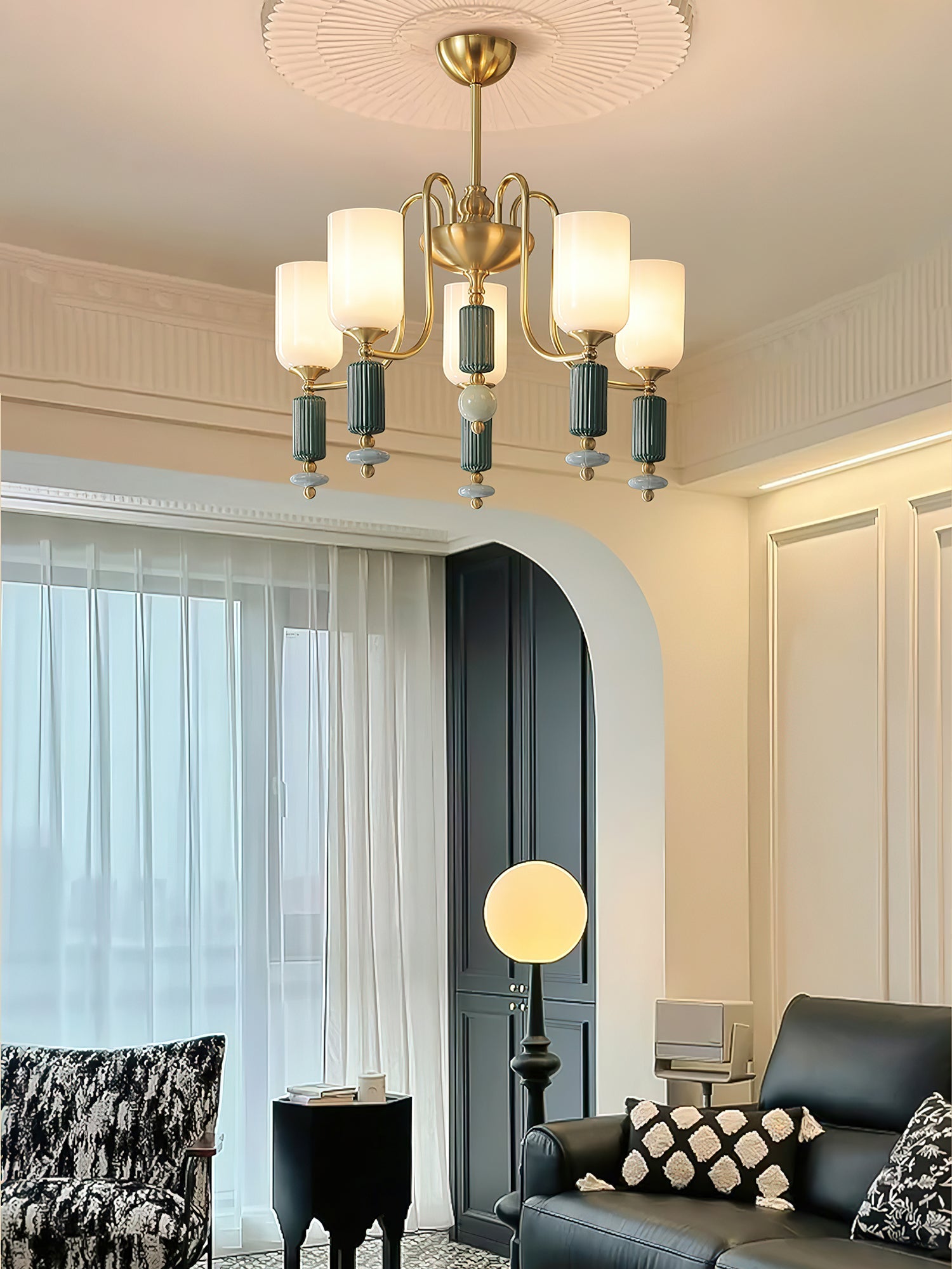 Luceren Ceramic Chandelier - Vakkerlight