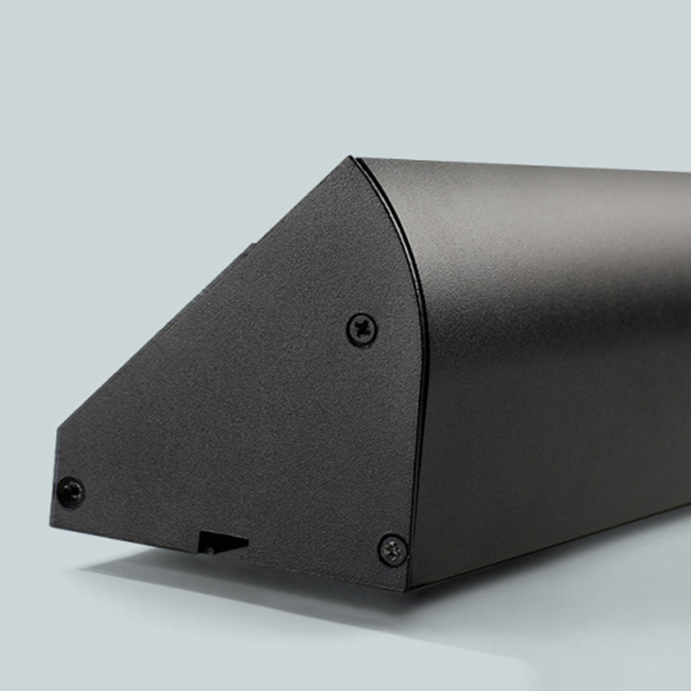 Ray Applique Extérieure Triangle Moderne Noir, Clôture/Cour