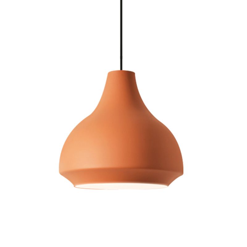 Valentina Moderne LED Suspension Noir Grey Métal Chambre à coucher