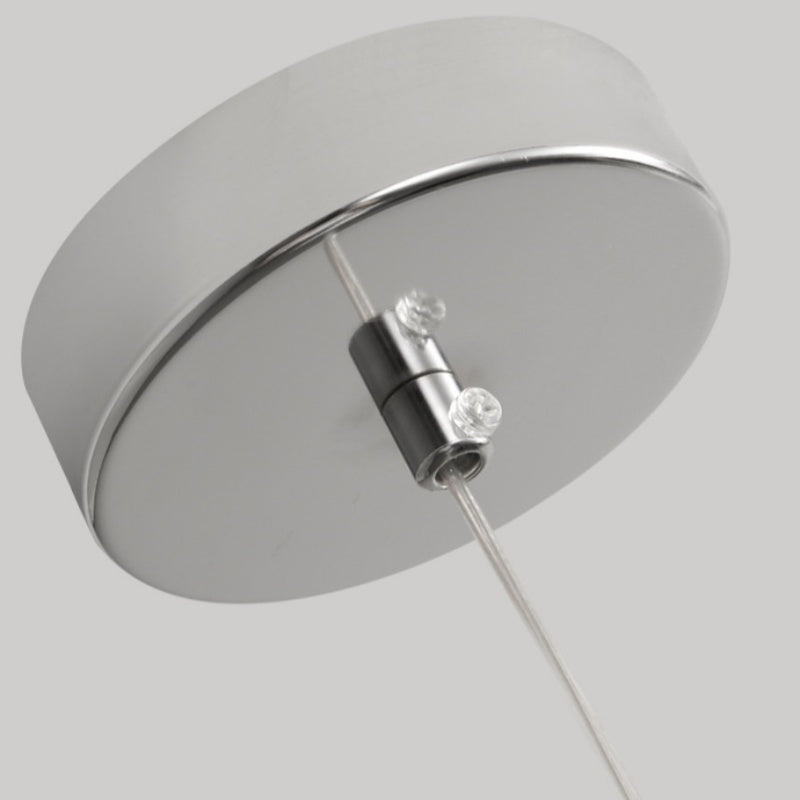 Valentina Moderne LED Suspension Chromé Métal Salle À Manger/Chambre À Coucher
