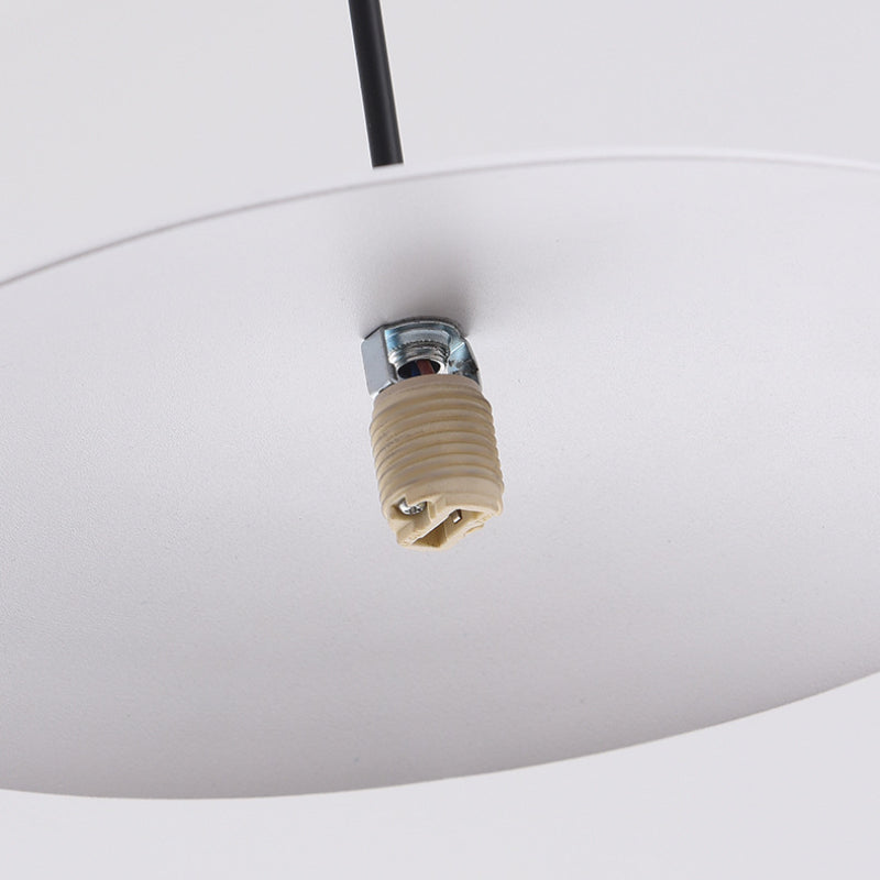 Valentina Moderne LED Suspension Métal Noir Salle À Manger/Chambre À Coucher