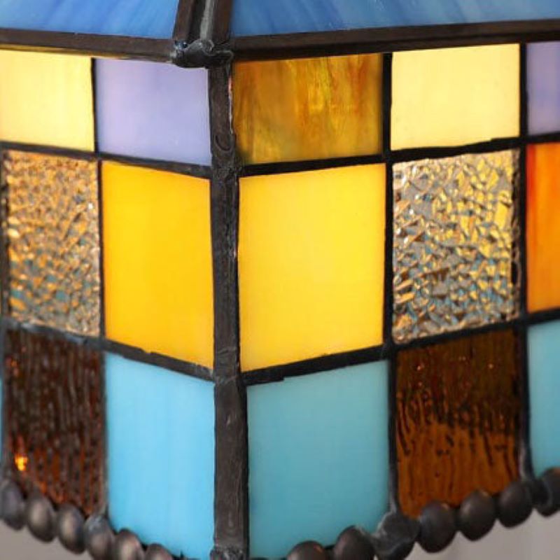 Tiffany Moderne LED Suspension Verre Chambre À Coucher