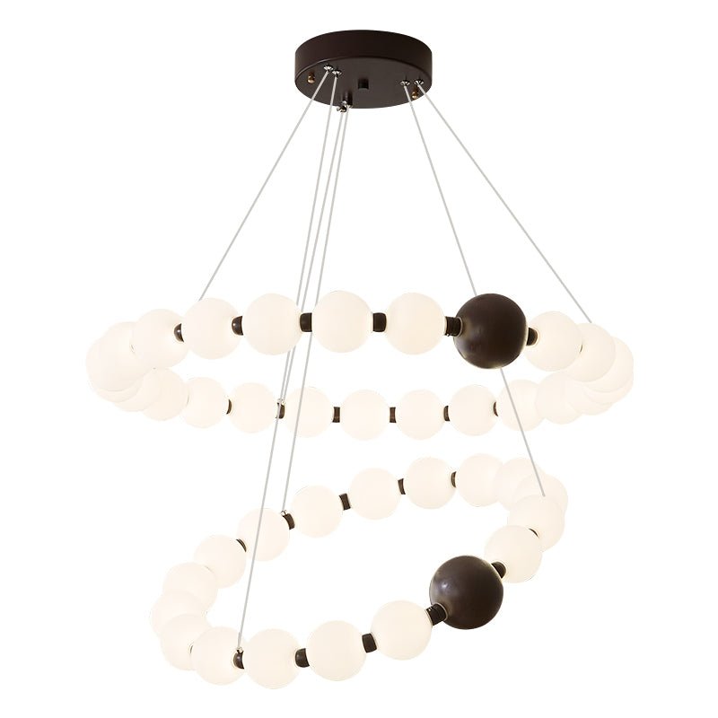 Shine Lustre Moderne Anneau de Perles Célestes