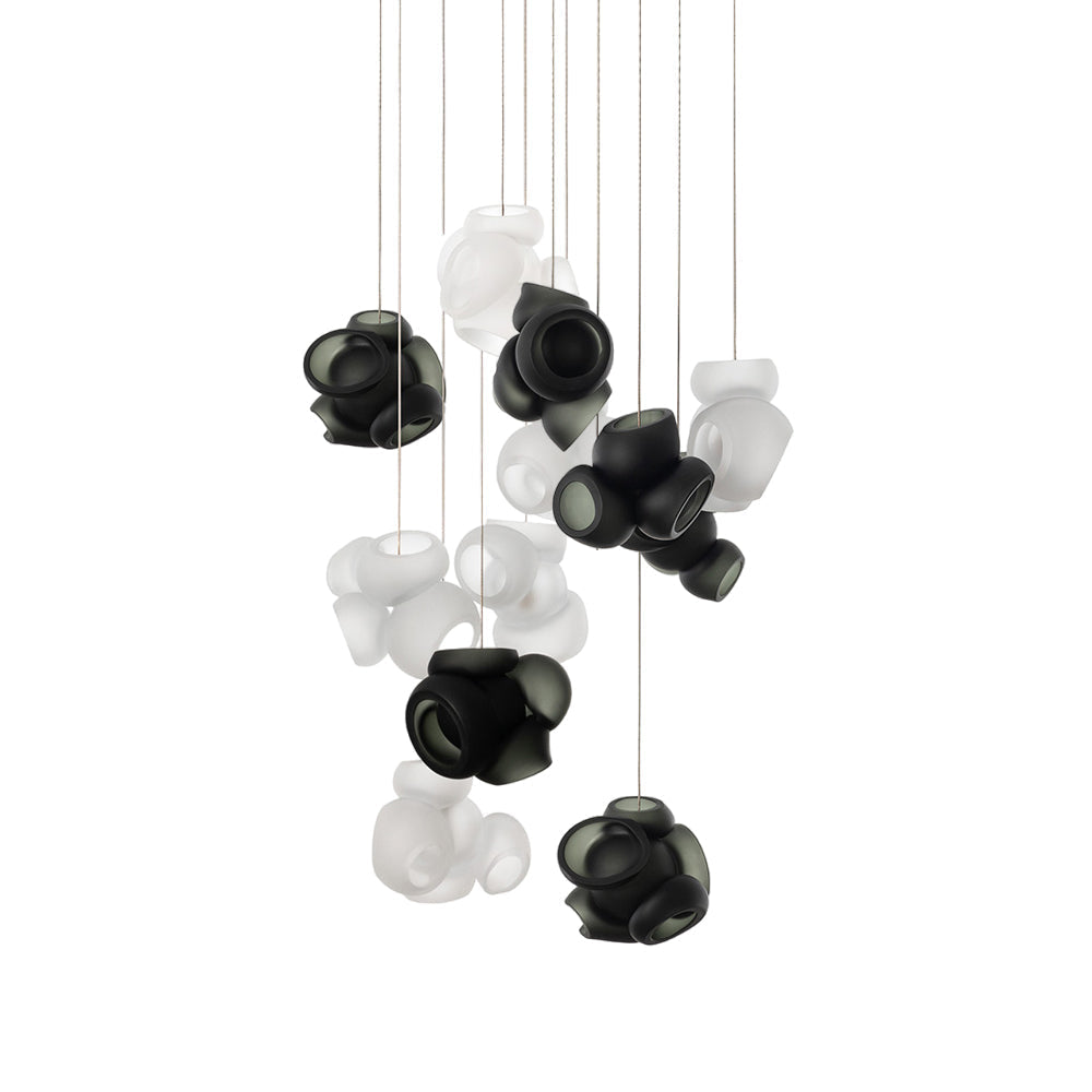 Ushaor Individual Creativity Glass Pendant Light - Lamp Copper