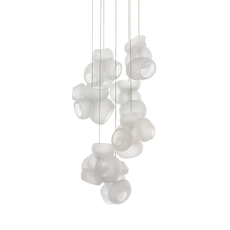 Ushaor Individual Creativity Glass Pendant Light - Lamp Copper