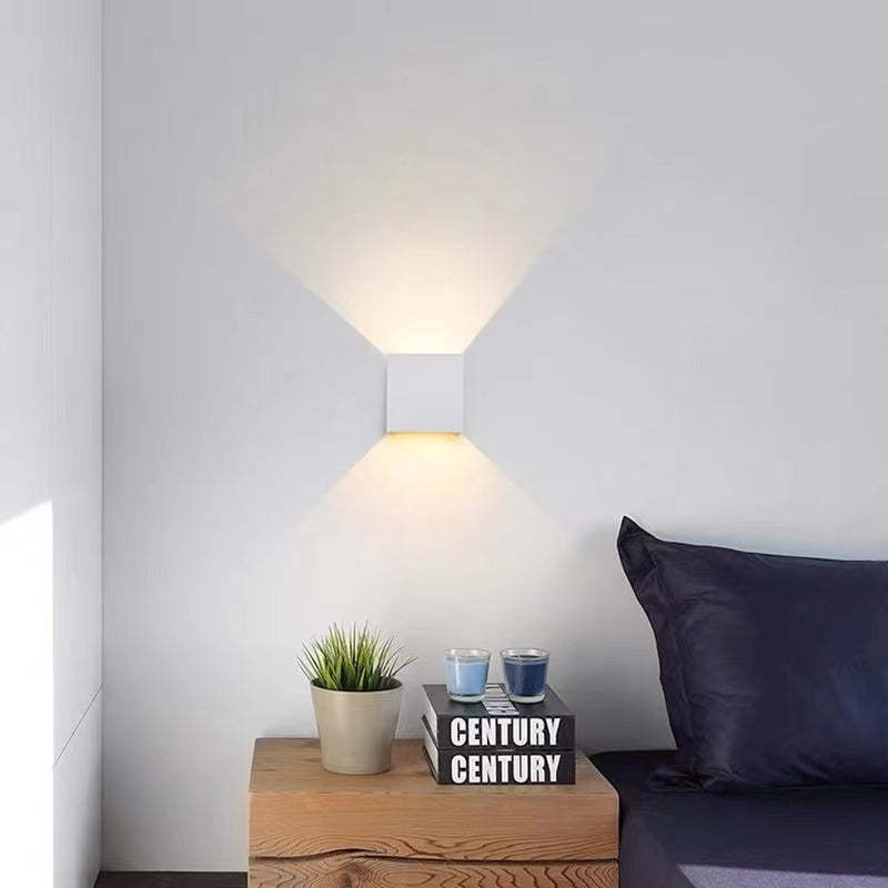 Ray Applique Murale Carrrée Minimaliste Intérieur/Extérieur