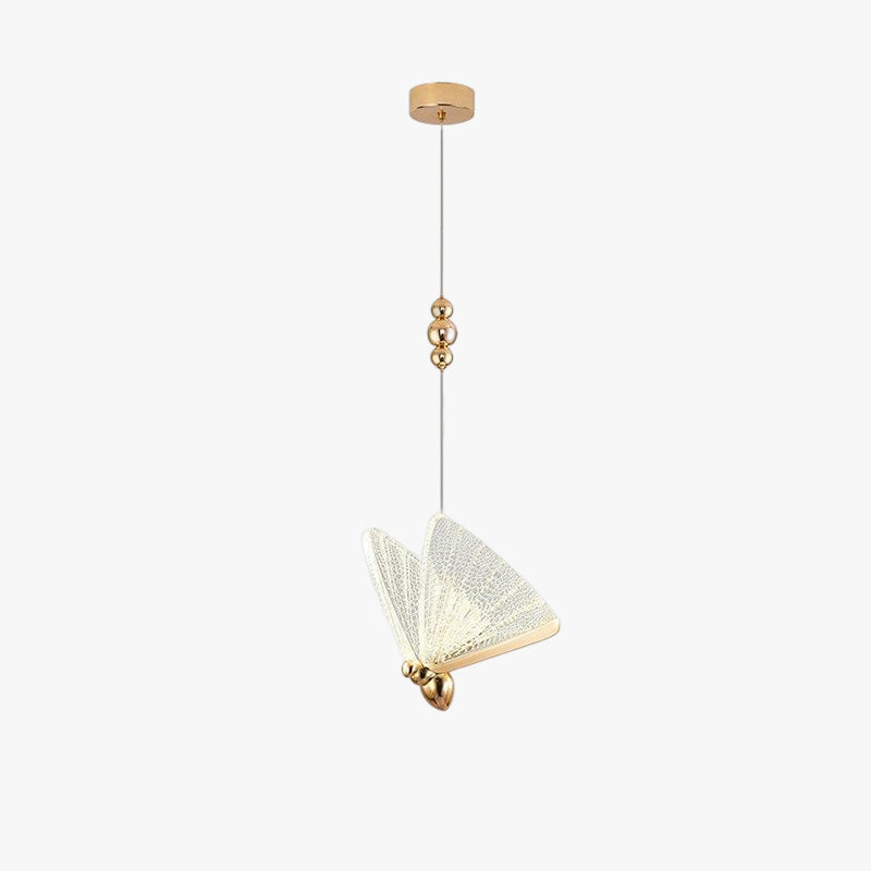 Arisha Moderne Luminaires Suspension Doré Animal