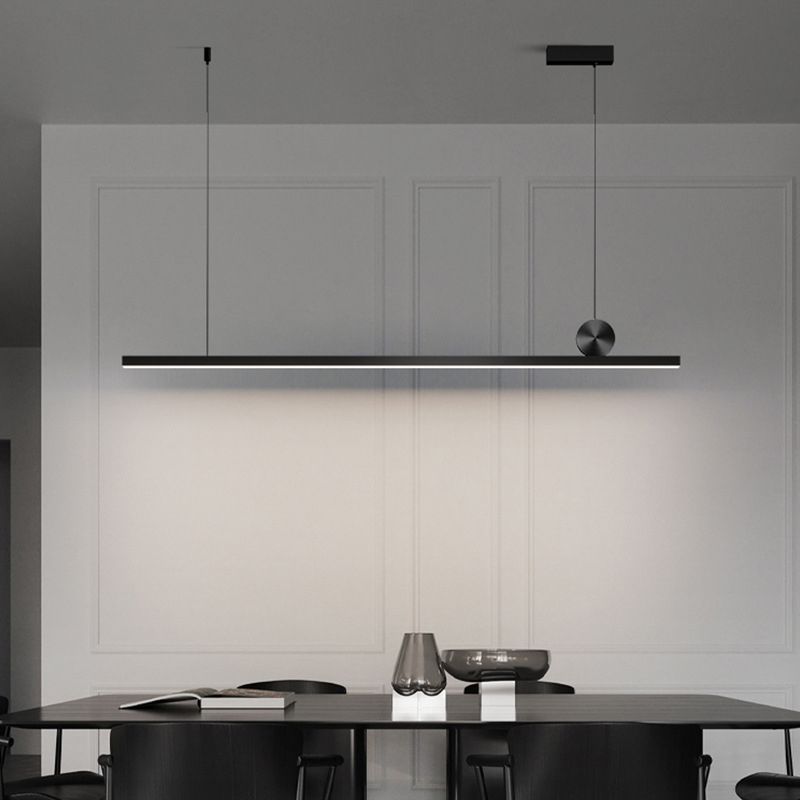 Arisha Design LED Suspensions Linéaire Moderne Métal