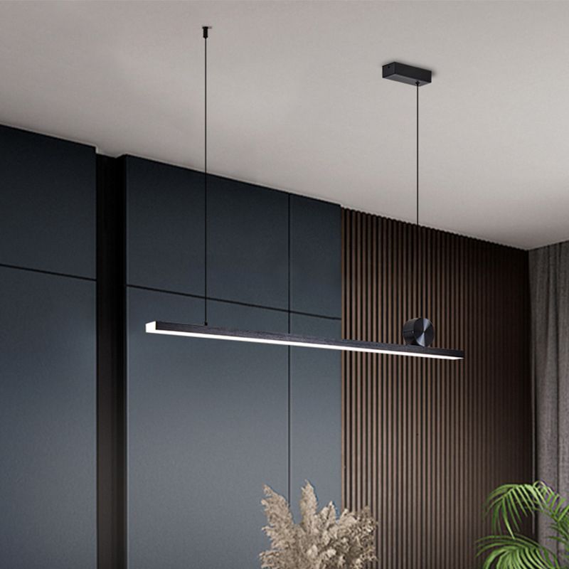 Arisha Design LED Suspensions Linéaire Moderne Métal