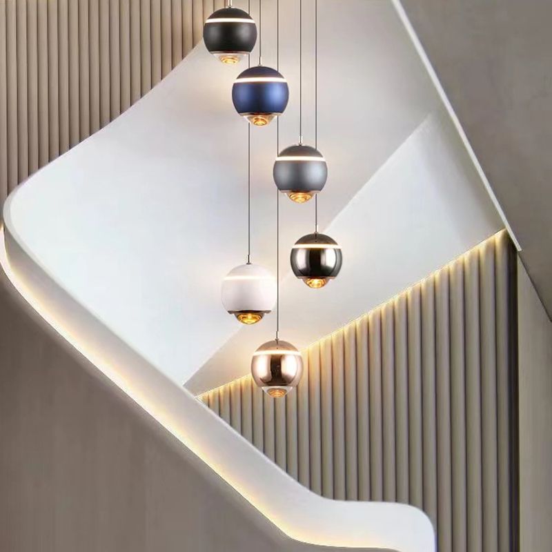 Valentina Suspension,6 Couleur, D 10CM