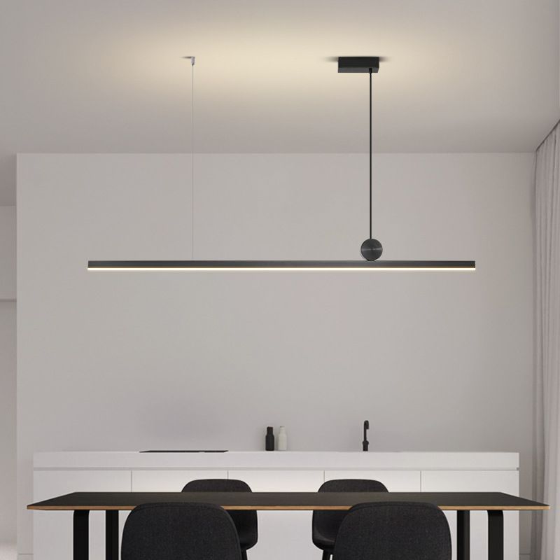 Arisha Design LED Suspensions Linéaire Moderne Métal