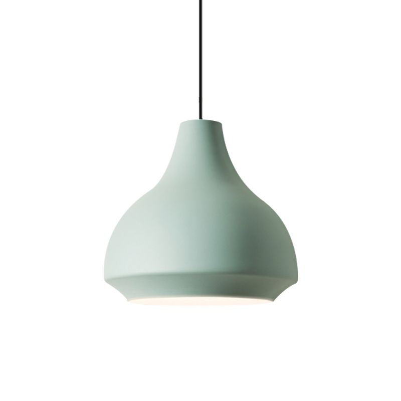 Valentina Moderne LED Suspension Noir Grey Métal Chambre à coucher