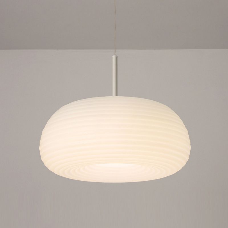 Valentina Suspension Tambour Naturelle, Blanc, Chambre